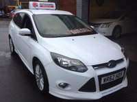 USED 2012 62 FORD FOCUS 1.6 ZETEC S TDCI ESTATE &pound;20 Road tax......Stunning Car
