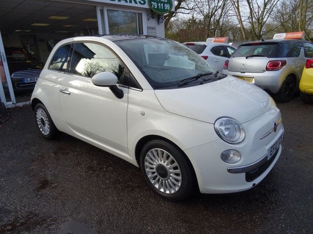 2012 12 Fiat 500 0.9 TWINAIR LOUNGE DUALOGIC 3d AUTOMATIC 85 BHP