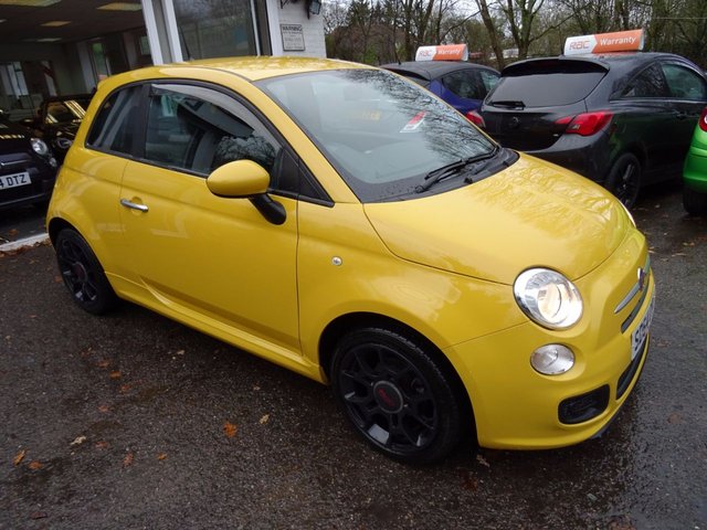2014 64 Fiat 500 1.2 S (SPORT) 3d 69 BHP