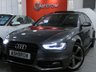 USED 2014 64 AUDI A4 AVANT 2.0 TDI S LINE BLACK EDITION 5d 150 S/S OVER &pound;5000 OF EXTRA SPEC, UPGRADE OPEN SKY PANORAMIC SUN ROOF, UPGRADE TECHNOLOGY PACK INCLUDING MMI NAVIGATION PLUS VOICE DIALOGUE SYSTEM & AUDI MUSIC INTERFACE (AMI) FOR IPOD / USB DEVICES, UPGRADE PARKING SYSTEM PLUS FRONT & REAR WITH DISPLAY, UPGRADE ELECTRIC HEATED FOLDING AUTO DIMMING DOOR MIRRORS, BANG & OLUFSEN SOUND SYSTEM, CRUISE CONTROL, DAB RADIO, POWER TAILGATE, BLUETOOTH PHONE & MUSIC STREAMING, WIRELESS LAN CONNECTION (WLAN), 1 OWNER FROM NEW, FULL AUDI SERVICE HISTORY