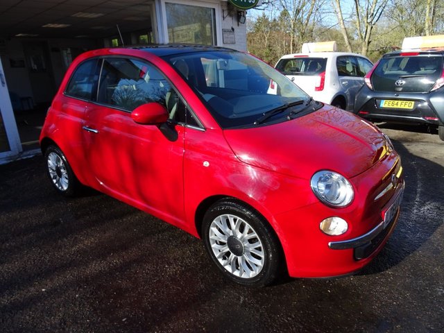 2014 64 Fiat 500 0.9 TWINAIR LOUNGE 3d 85 BHP