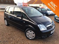 USED 2010 10 VAUXHALL MERIVA 1.6 CLUB 16V 5d 100 BHP Great Value Spacious Family Car - Long MOT