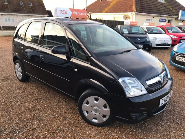 2010 10 Vauxhall Meriva 1.6 CLUB 16V 5d 100 BHP