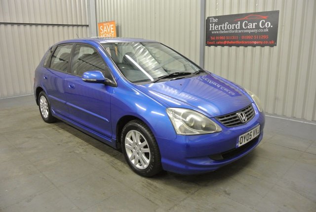 2005 05 Honda Civic 1.6 EXECUTIVE I-VTEC 5d 110 BHP