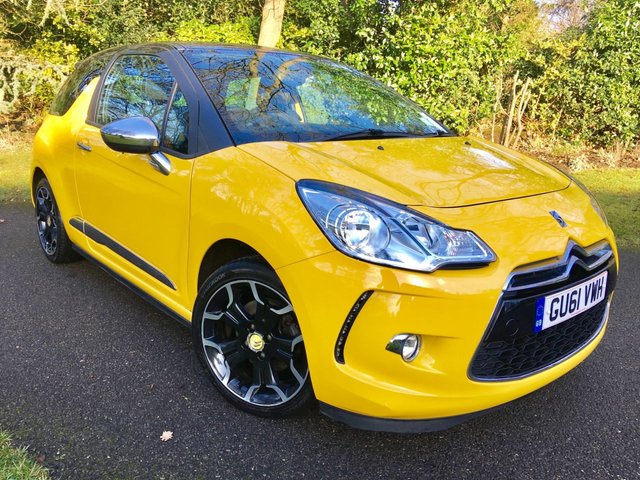 2011 61 Citroen DS3 1.6 DSPORT 3d 155 BHP