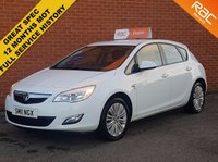 USED 2011 11 VAUXHALL ASTRA 1.4 EXCITE 5d  
