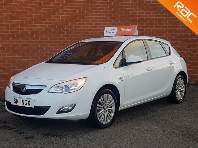 2011 11 Vauxhall Astra 1.4 EXCITE 5d 