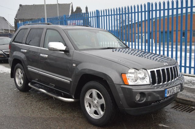 2006 06 Jeep Grand Cherokee 3.0 V6 CRD LIMITED 5d AUTO 215 BHP