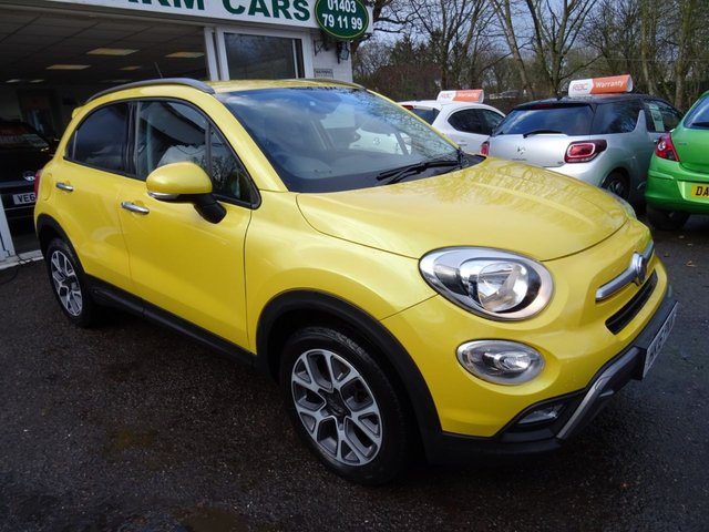 2016 16 Fiat 500x 1.6 MULTIJET CROSS 5d 120 BHP