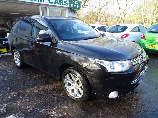 2014 64 Mitsubishi Outlander 2.0 PHEV GX 3H 5d AUTOMATIC HYBRID 4x4 162 BHP