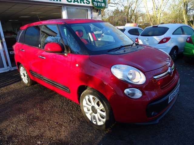 2014 64 Fiat 500l Mpw 1.2 MULTIJET POP STAR 5d 85 BHP 7 SEATER