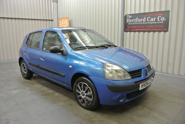2004 04 Renault Clio 1.4 EXPRESSION 16V 5d 98 BHP