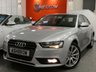 USED 2013 63 AUDI A4 2.0 TDI SE TECHNIK 4d 177 S/S UPGRADE HEATED FRONT SEATS, HDD SAT NAV WITH JUKEBOX & DVD PLAYBACK (MMI NAVIGATION PLUS), FULL LEATHER INTERIOR, DAB RADIO, WIRELESS LAN CONNECTION (WLAN), BLUETOOTH MOBILE PHONE PREP WITH MUSIC STREAMING, AUDI MUSIC INTERFACE FOR IPOD / USB DEVICES (AMI), FRONT & REAR PARKING SENSORS WITH DISPLAY, 18 INCH 10 SPOKE ALLOYS, LEATHER MULTI FUNCTION STEERING WHEEL, CRUISE CONTROL, LIGHT & RAIN SENSORS, FULL AUDI SERVICE HISTORY, &pound;30 ROAD TAX
