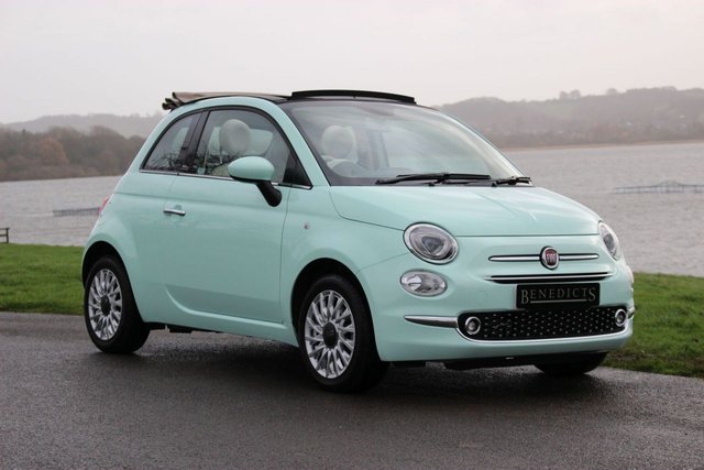 2017 67 Fiat 500 0.9 TWINAIR C LOUNGE CONVERTIBLE  3d 105 BHP