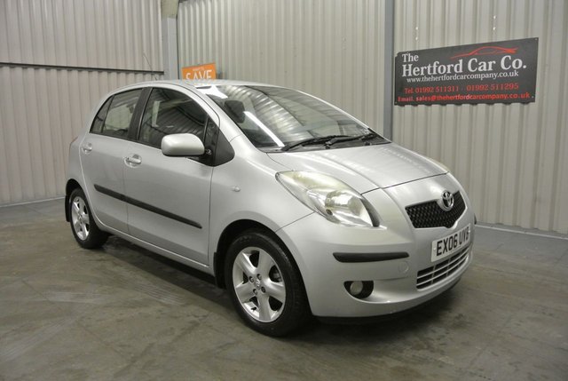 2006 06 Toyota Yaris 1.3 T SPIRIT VVT-I MM 5d AUTO 86 BHP