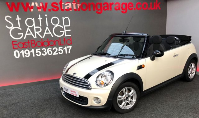 2011 61 MINI Convertible 1.6 ONE 2d 98 BHP SAT NAV MEDIA BLUETOOTH