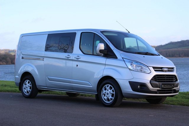 2014 14 Ford Transit Custom 2.2 290 LIMITED 6 seat LWB 124 BHP NO VAT TO PAY 