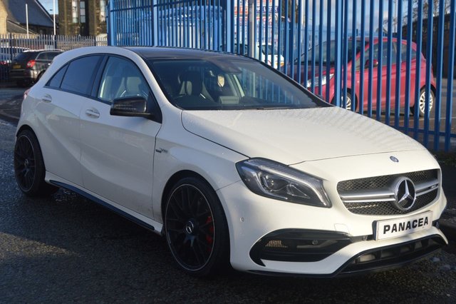 2015 65 Mercedes-Benz A Class 2.0 AMG A 45 4MATIC PREMIUM 5d AUTO 375 BHP