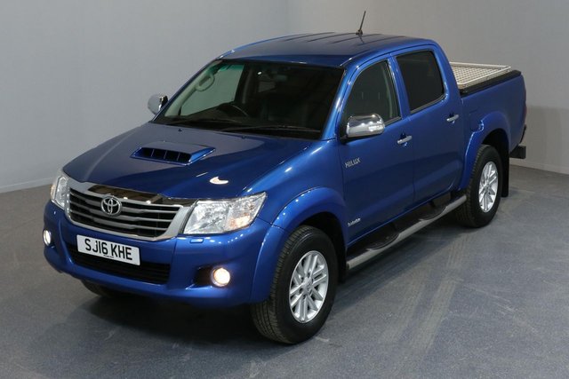 2016 16 TOYOTA HI-LUX 3.0 INVINCIBLE 4X4 D-4D AUTO 169 BHP A/C LEATHER SEAT