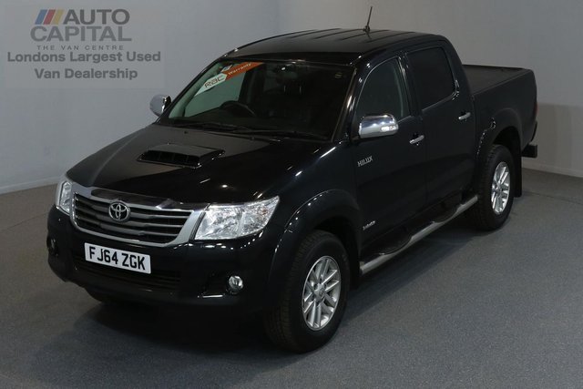 2014 64 TOYOTA HI-LUX 3.0 INVINCIBLE 4X4 D-4D DCB 169 BHP AUTO A/C LEATHER SEAT