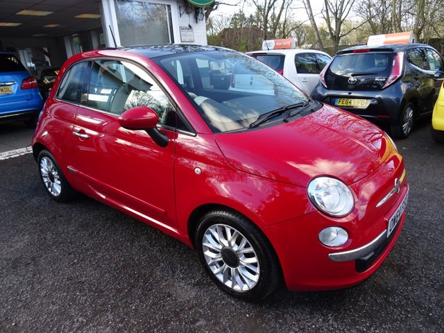 2015 64 Fiat 500 0.9 TWINAIR LOUNGE 3d 85 BHP