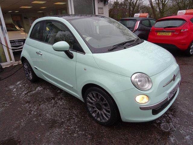 2014 64 Fiat 500 0.9 TWINAIR LOUNGE 3d 105 BHP