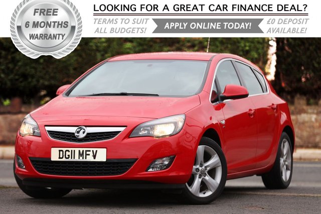 2011 11 Vauxhall Astra 1.6 SRI 5d 113 BHP