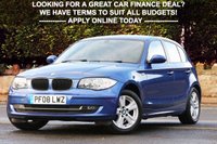 USED 2008 08 BMW 1 SERIES 1.6 116I SE 5d 121 BHP +++ FREE 6 months Autoguard Warranty included in screen price +++