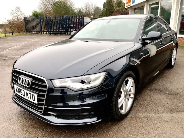 2013 63 Audi A6 2.0 TDI S LINE 4d 175 BHP
