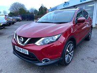 USED 2014 64 NISSAN QASHQAI 1.5 DCI TEKNA 5d 108 BHP **DAB - LEATHER - SAT-NAV**