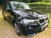 USED 2014 14 BMW X3 2.0 XDRIVE20D M SPORT 5d AUTO 188 BHP F/BMW/S/History, Leather, SAT/NAV, FACELIFT