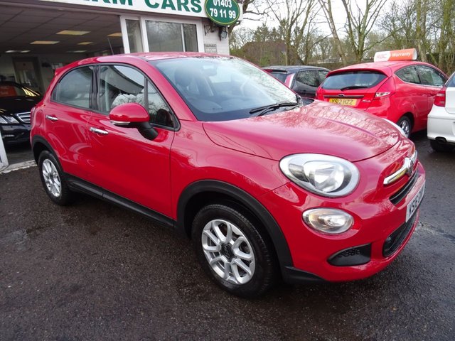 2016 16 Fiat 500x 1.6 POP 5d 110 BHP