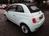 USED 2014 14 FIAT 500C 1.2 CONVERTIBLE LOUNGE 3d 69 BHP Low Mileage, Excellent Service History + Just Serviced, One Previous Owner, NEW MOT, Convertible, Great fuel economy! Only &pound;30 Road Tax!