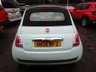 USED 2014 14 FIAT 500C 1.2 CONVERTIBLE LOUNGE 3d 69 BHP Low Mileage, Excellent Service History + Just Serviced, One Previous Owner, NEW MOT, Convertible, Great fuel economy! Only &pound;30 Road Tax!