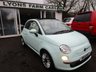 USED 2014 14 FIAT 500C 1.2 CONVERTIBLE LOUNGE 3d 69 BHP Low Mileage, Excellent Service History + Just Serviced, One Previous Owner, NEW MOT, Convertible, Great fuel economy! Only &pound;30 Road Tax!