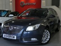 USED 2010 10 VAUXHALL INSIGNIA ESTATE 2.0 CDTI ELITE ECOFLEX 5d 160 BHP FULL BLACK LEATHER, HEATED FRONT SEATS, LED DAYTIME RUNNING LIGHTS, XENON HEADLIGHTS, HEADLAMP WASHERS, FRONT & REAR PARKING SENSORS, DAB RADIO, CRUISE CONTROL, 18 INCH 13 SPOKE ALLOYS, FRONT FOG LIGHTS, ALUMINIUM ROOF RAILS, TINTED GLASS, ELECTRIC TAILGATE, AUTOMATIC HEADLIGHTS & WIPERS WITH AUTO DIMMING REAR VIEW MIRROR, LEATHER MULTI FUNCTION STEERING WHEEL, CD HIFI, TRIP COMPUTER, DUAL ZONE CLIMATE CONTROL, ELECTRIC DRIVERS SEAT WITH MEMORY, ELECTRIC FOLDING DOOR MIRRORS, GOOD SERVICE HIST