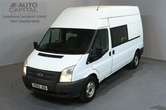 2013 63 FORD TRANSIT 2.2 350 124 BHP L3 H3 LWB HIGH ROOF 9 SEATER COMBI VAN
