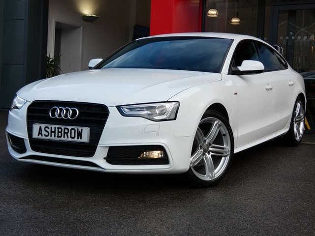 2013 63 Audi A5 SPORTBACK 2.0 TDI S LINE BLACK EDITION 5d 177 S/S