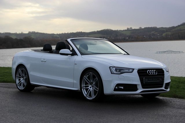 2013 63 Audi A5 2.0 TDI S LINE SPECIAL EDITION CABRIOLET 177 PS 