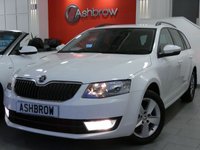 USED 2014 64 SKODA OCTAVIA ESTATE 2.0 TDI CR SE BUSINESS 5d 150 S/S &pound;20 ROAD TAX, 1 OWNER FROM NEW, FULL SERVICE HISTORY, UPGRADE STEEL SPARE WHEEL + TOOLKIT, NAV, DAB, BLUETOOTH W/ AUDIO STREAMING, REAR PARKING SENSORS W/ DISPLAY, AUX+USB INPUT FOR IPOD/MP3, CRUISE CONTROL, DRIVING MODE SELECTION, VOICE COMMAND, LEATHER MULTI FUNCTION STEERING WHEEL, DUAL ZONE CLIMATE A/C, TYRE PRESSURE MONITORING SYSTEM, DRLS, DIS TRIP COMPUTER W/ DIGITAL SPEED DISPLAY, 16 INCH 5 SPOKE ALLOYS,FRONT FOGS, ELECTRIC WINDOWS, ELECTRICALLY ADJUSTABLE HEATED MIRRORS, VAT QUALIFYING