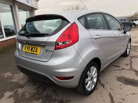 USED 2011 11 FORD FIESTA 1.2 ZETEC 5d 81 BHP **new mot and service inc**
