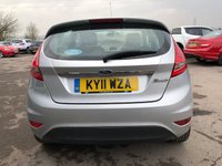 USED 2011 11 FORD FIESTA 1.2 ZETEC 5d 81 BHP **new mot and service inc**