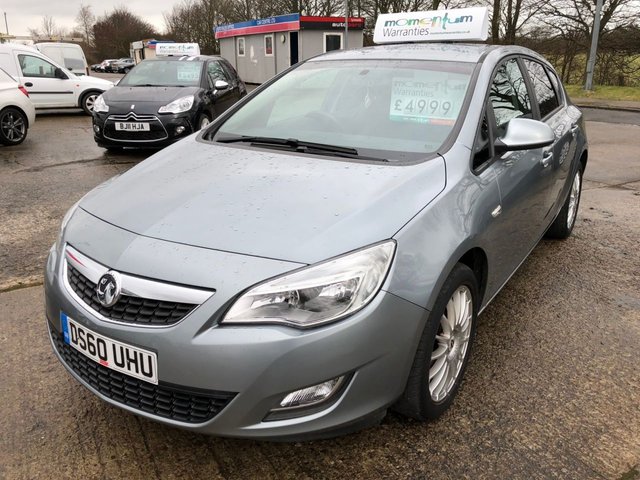 2011 60 Vauxhall Astra 1.6 EXCLUSIV 5d 113 BHP