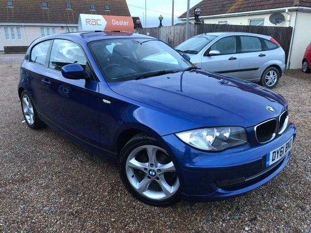 2011 61 BMW 1 Series 2.0 116I SPORT 3d 121 BHP