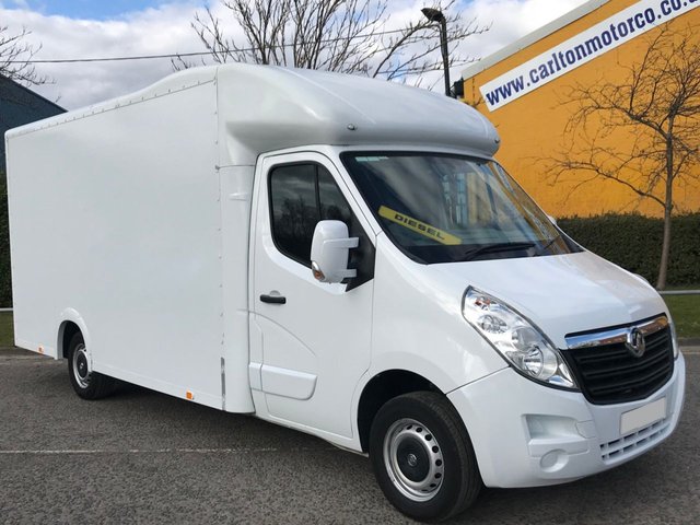 2015 65 Vauxhall Movano 2.3 F3500 L3 H1 CDTI 125 [ LOW LOADER LUTON BOX ] VAN,