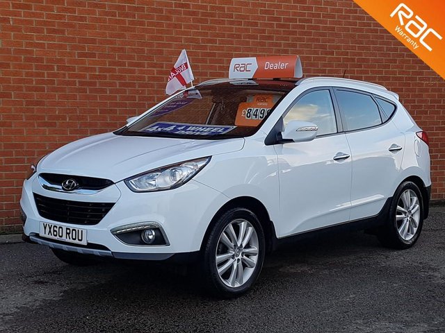 2010 60 Hyundai Ix35 2.0 PREMIUM CRDI 4WD 5d  4x4 FULL LEATHER