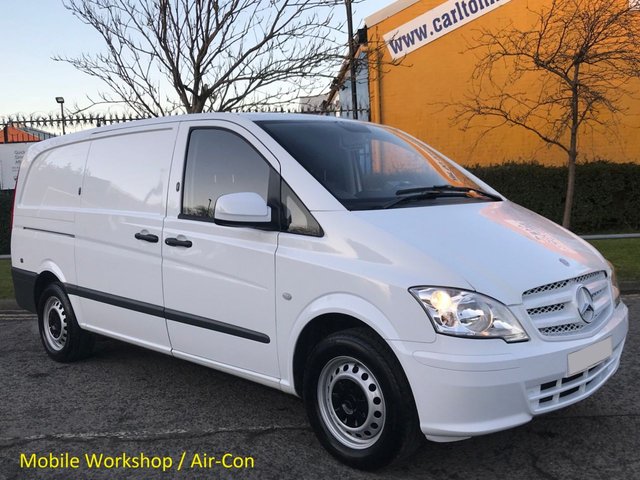 2014 14 Mercedes-Benz Vito 2.1 113 CDI 136 LWB [ Mobile Workshop ] Van Blue Efficiency 