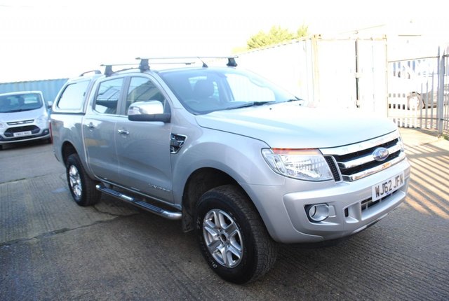 2012 62 Ford Ranger 2.2 LIMITED 4X4 DCB TDCI 1d 148 BHP