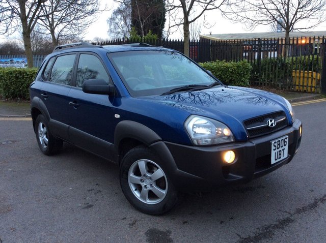 2006 06 Hyundai Tucson 2.0 GSI 4WD 5d 140 BHP