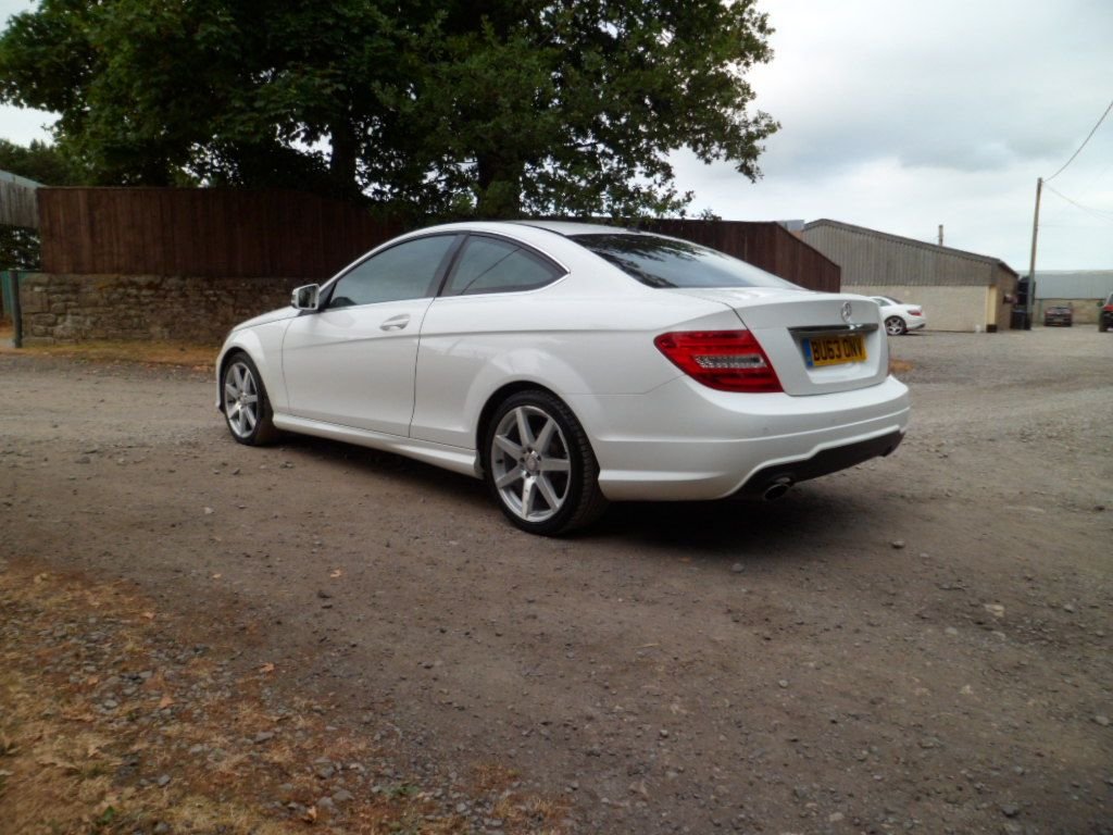 mercedes c class coupe amg sport 2013